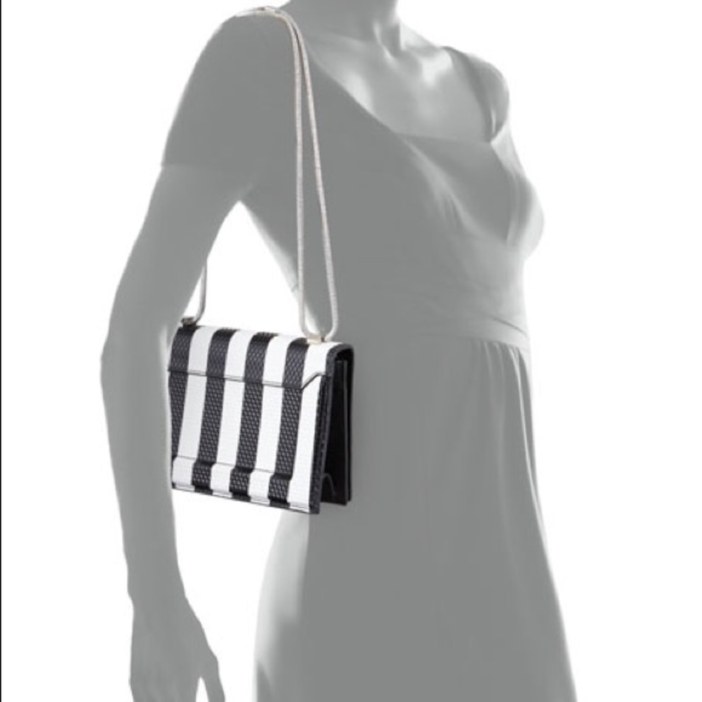 3.1 Phillip Lim Soleil Striped Mini Shoulder Bag